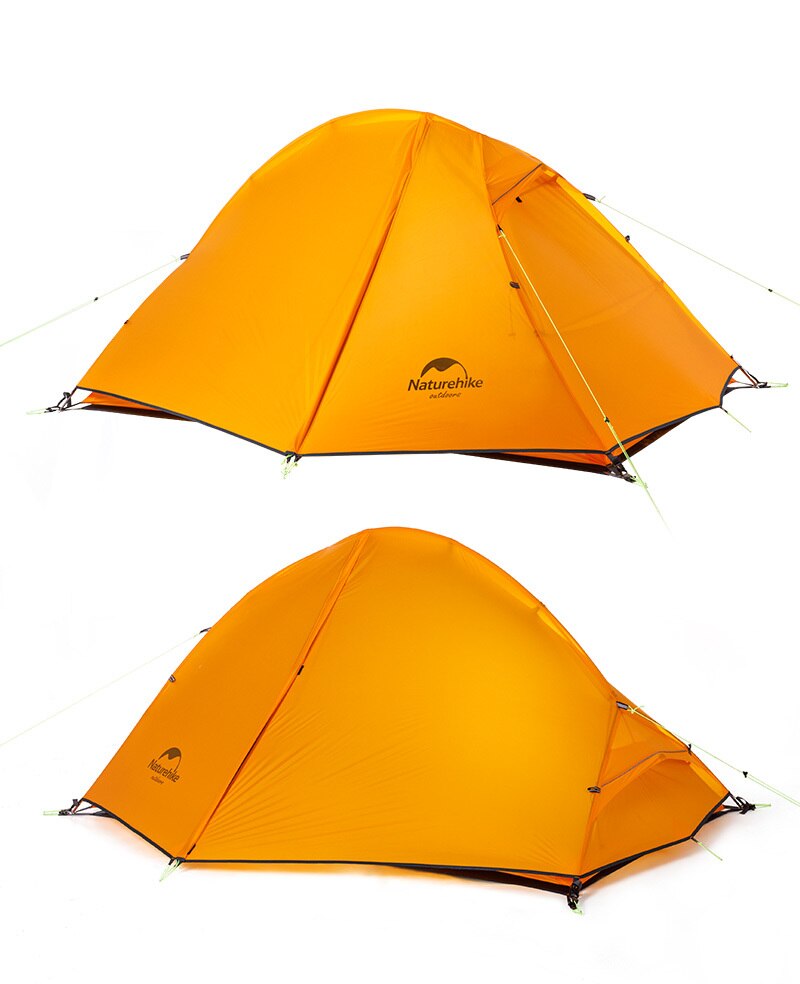 Cheap Goat Tents  Outdoor 2 People 20D Silicon Ultralight Riding Tents Double Layer Hiking Climbing Camping Tents Backpacking Cycling T Tents 